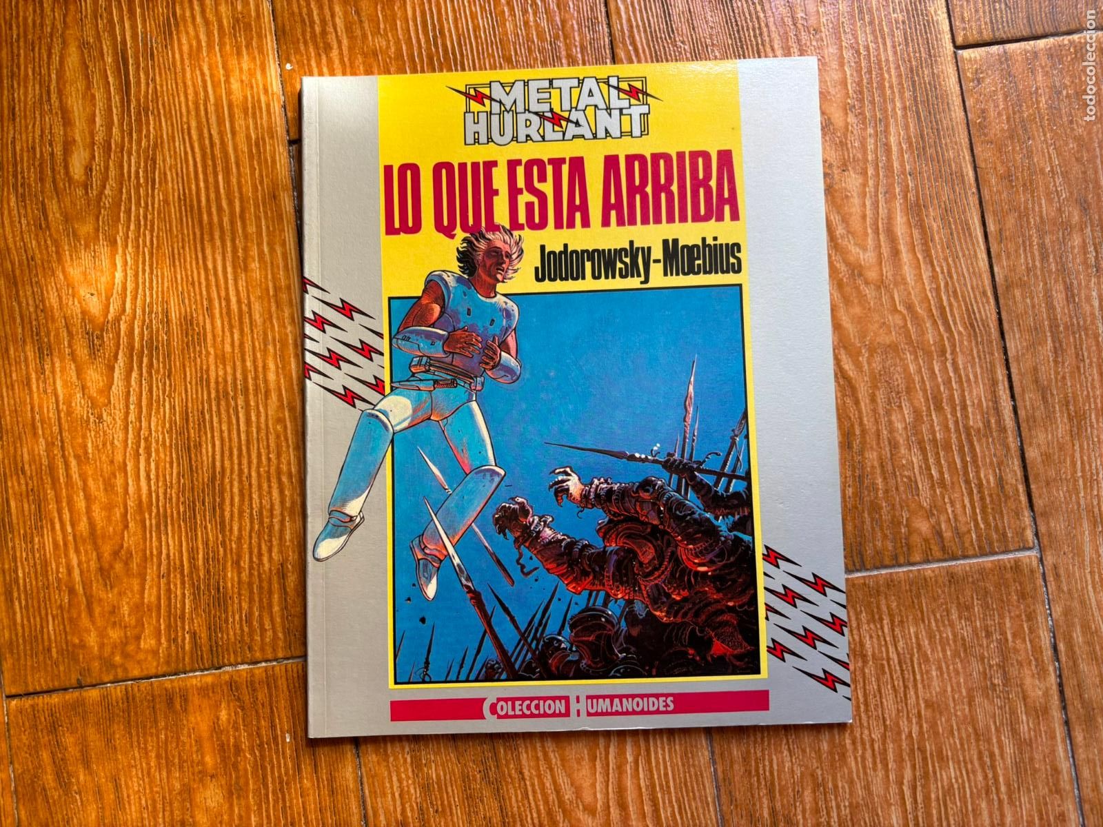 Comics: METAL HURLANT COLECCION HUMANOIDES N&ordm; 22 MOEBIUS LO QUE ESTA ARRIBA EDITORIAL NUEVA FRONTERA 1980