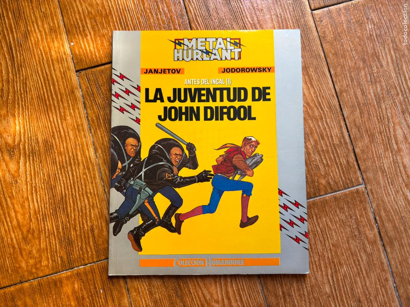 C&oacute;mics: METAL HURLANT COLECCION HUMANOIDES N&ordm; 31 JUVENTUD JOHN DIFOOL EDITORIAL NUEVA FRONTERA 1980