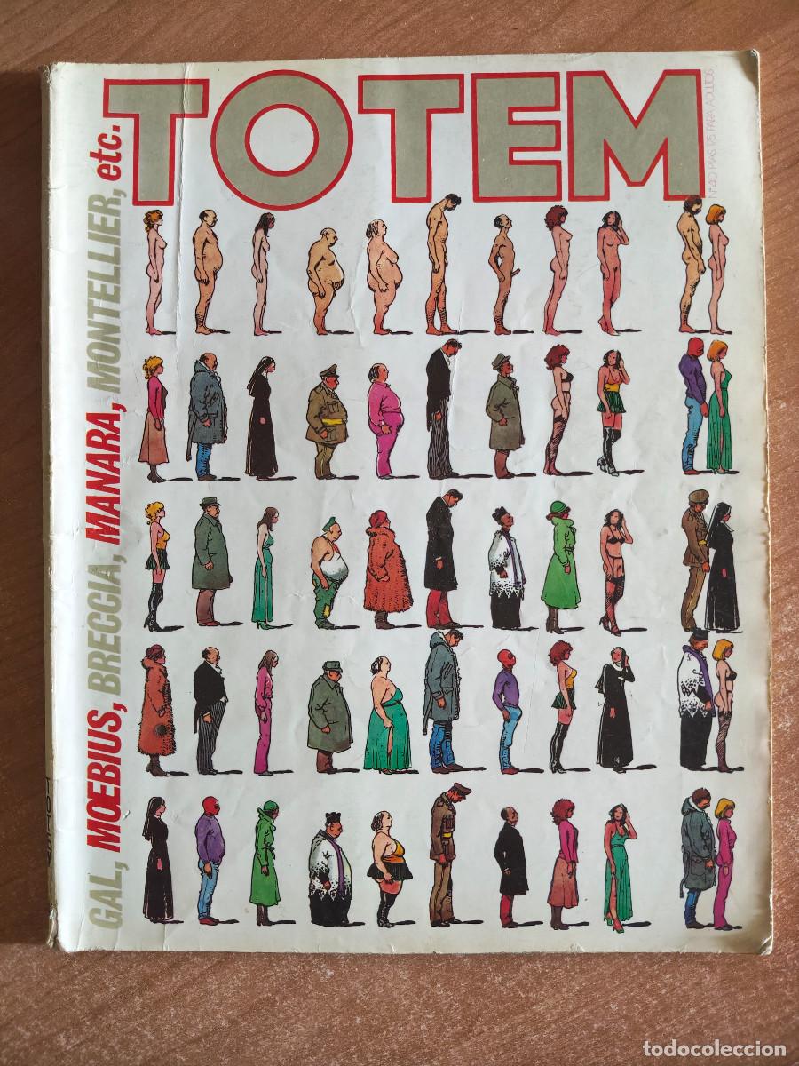 C&oacute;mics: Totem n&ordm; 40 - Gal, Moebius, Breccia, Manara, Montellier, etc.