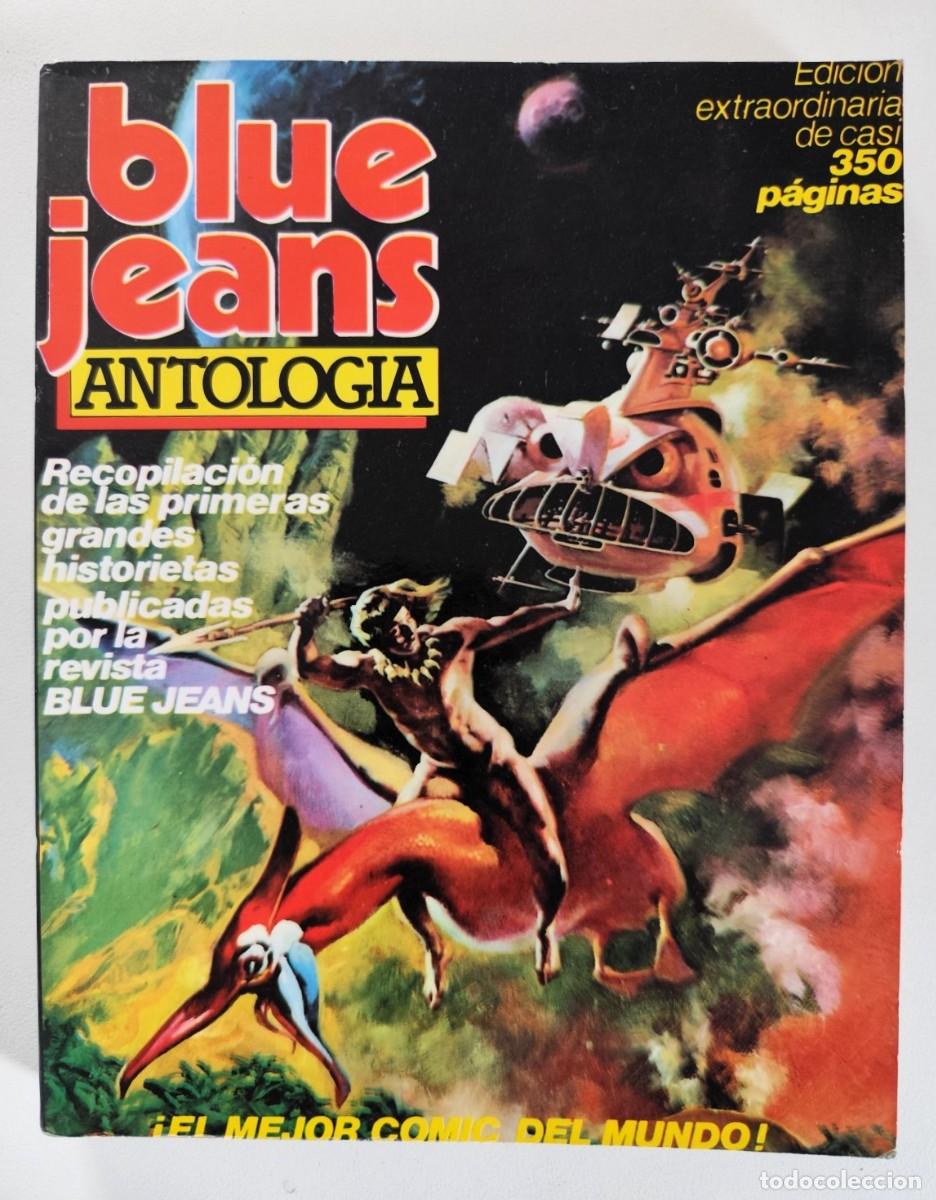C&oacute;mics: BLUE JEANS ANTOLOG&Iacute;A # 2 (Breccia, Moebius, Segar, Bonvi, Toppi, S. Jordan) ~ NUEVA FRONTERA (1983)