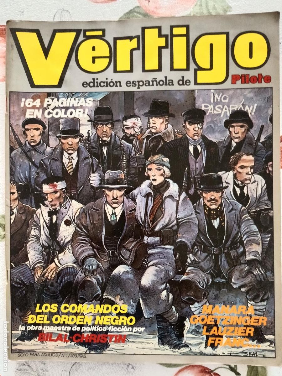 Comics : V&eacute;rtigo n&ordm; 1 - edici&oacute;n espa&ntilde;ola de Pilote - Nueva Frontera