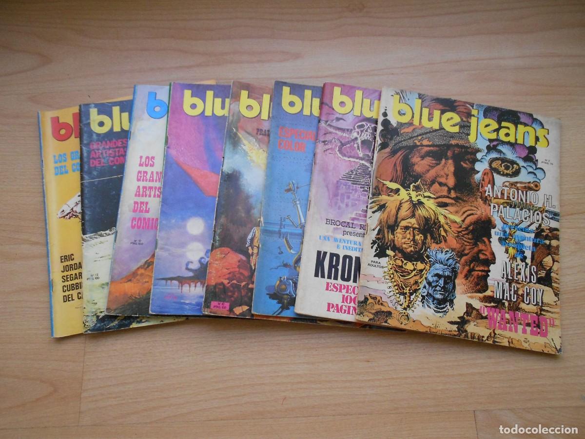 Comics: BLUE JEANS - LOTE de 8 NUMEROS entre el N&ordm; 3 y el 16 - COMICs - 1&euro;y+