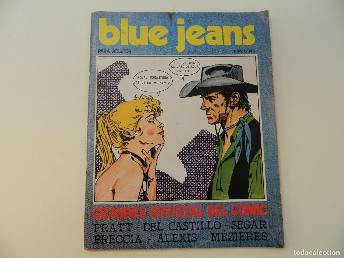 Comics : BLUE JEANS N&ordm; 2 - EN MUY BUEN ESTADO 1977- REGALO ORIGINAL -