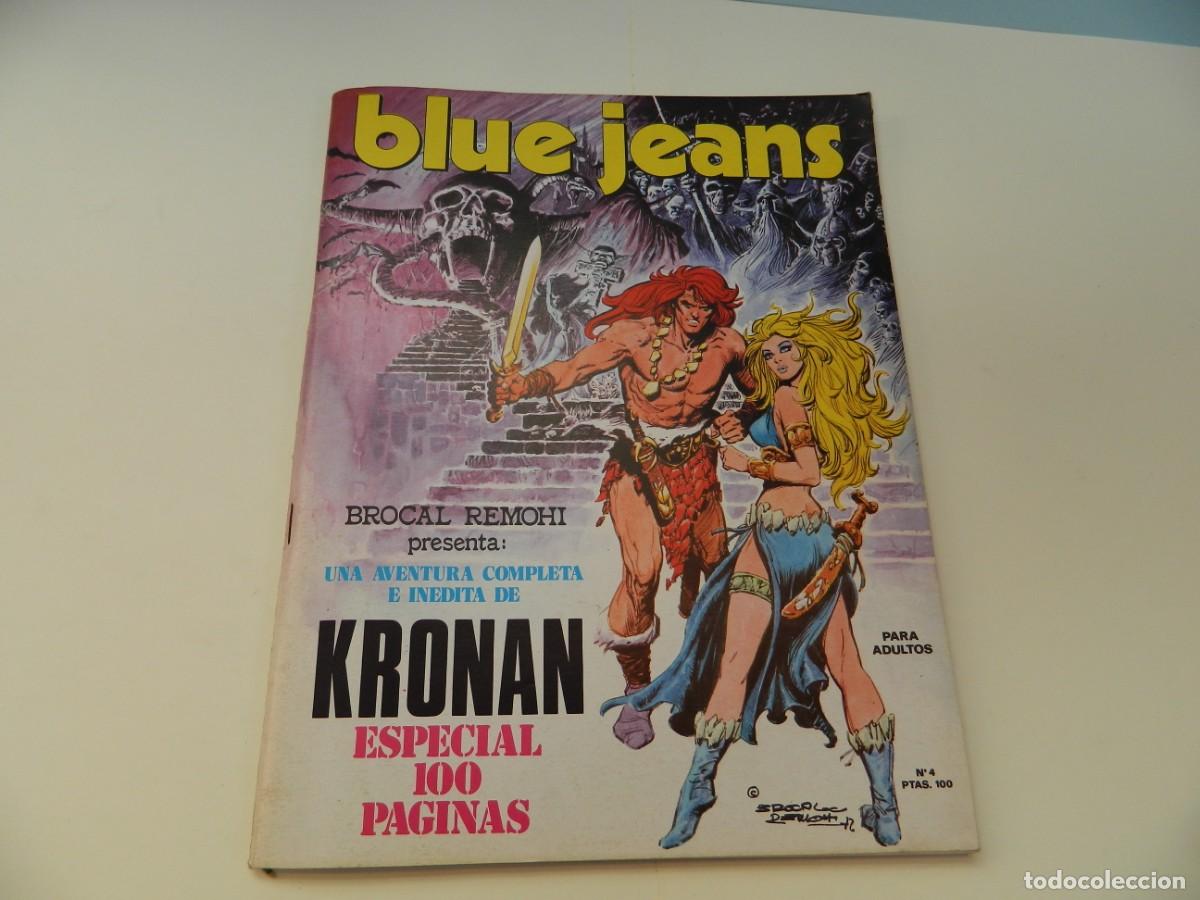 Comics : BLUE JEANS N&ordm; 4 - EN MUY BUEN ESTADO 1977- REGALO ORIGINAL -