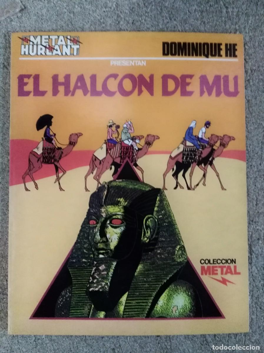 C&oacute;mics: El Halcon de Mu.Dominique He.Coleccion Metal 10.Eurocomic