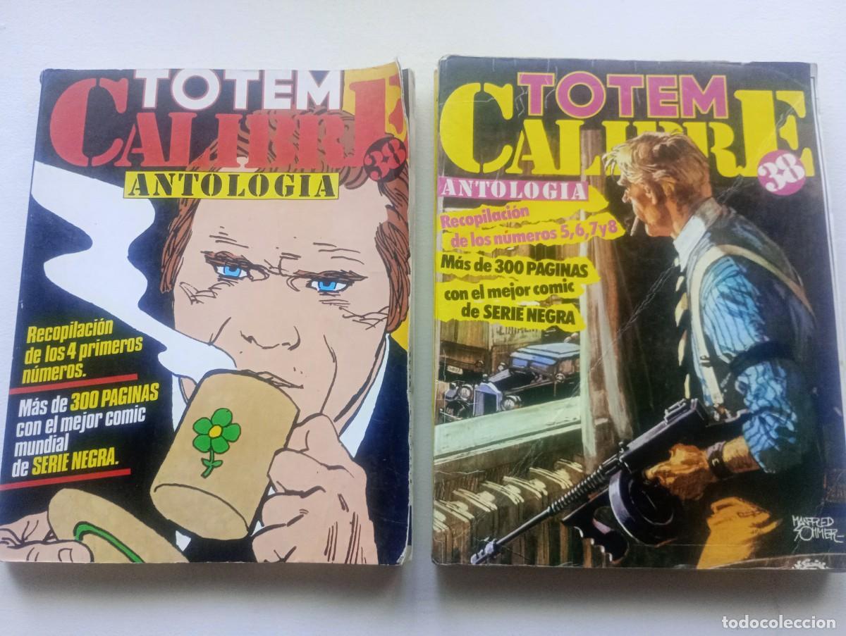 C&oacute;mics: T&oacute;tem. Calibre 38. Antolog&iacute;a 1 y 2. Colecci&oacute;n completa.