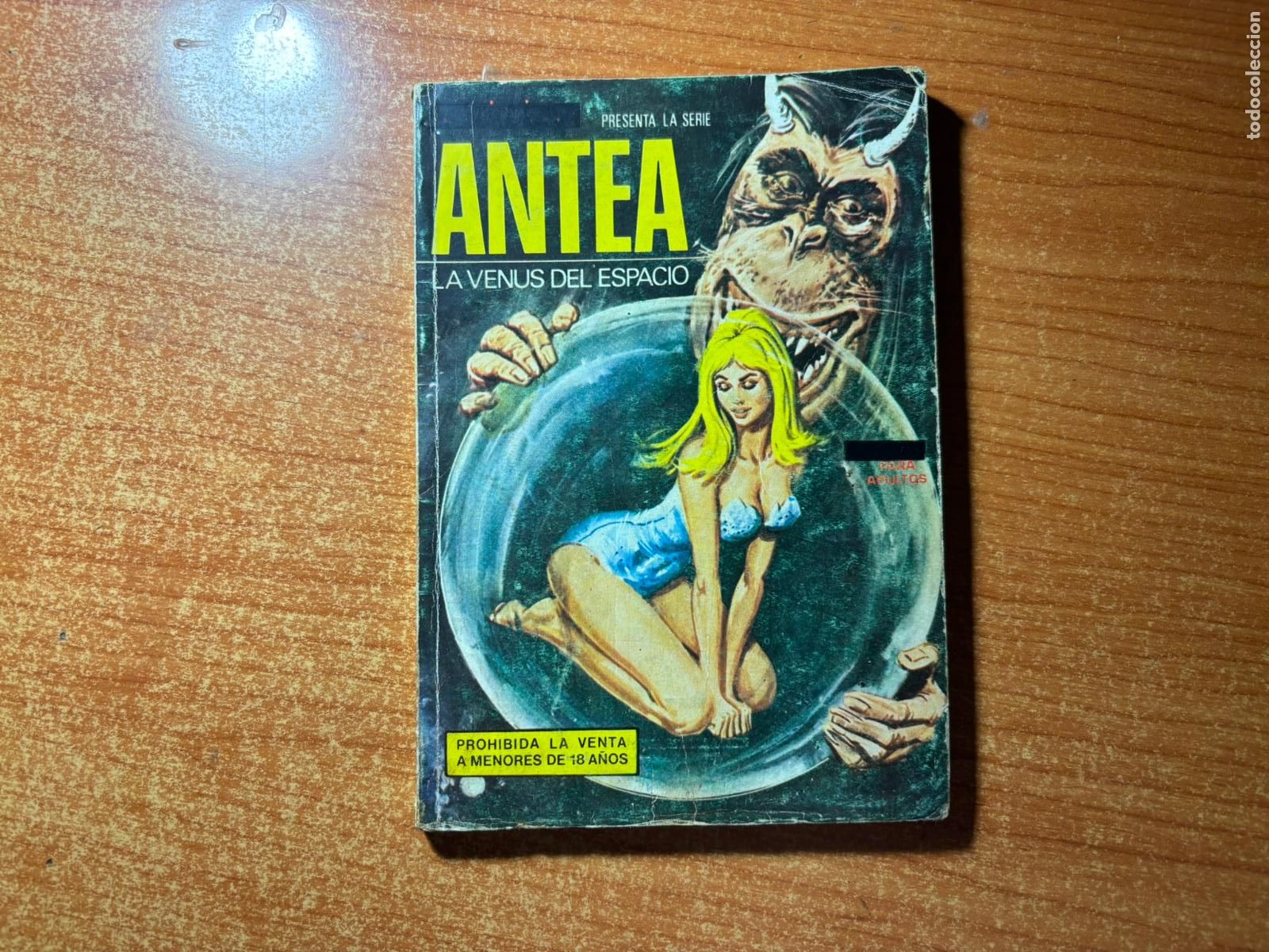 Comics: ANTEA LA VENUS DEL ESPACIO N&ordm; 2 NUEVA FRONTERA 1977