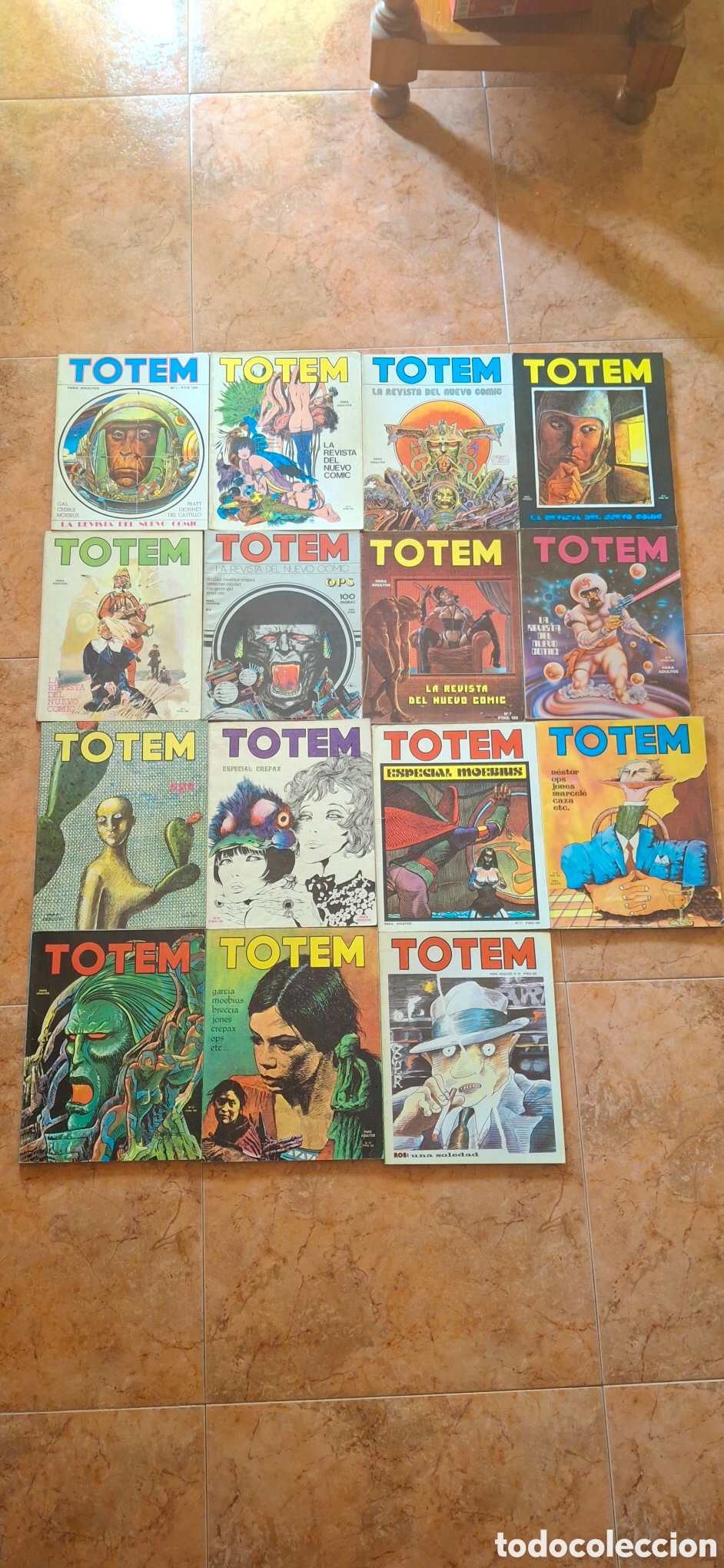 C&oacute;mics: Lote 208 comics TOTEM: revista, el Comix, Especial, Super, Vertigo
