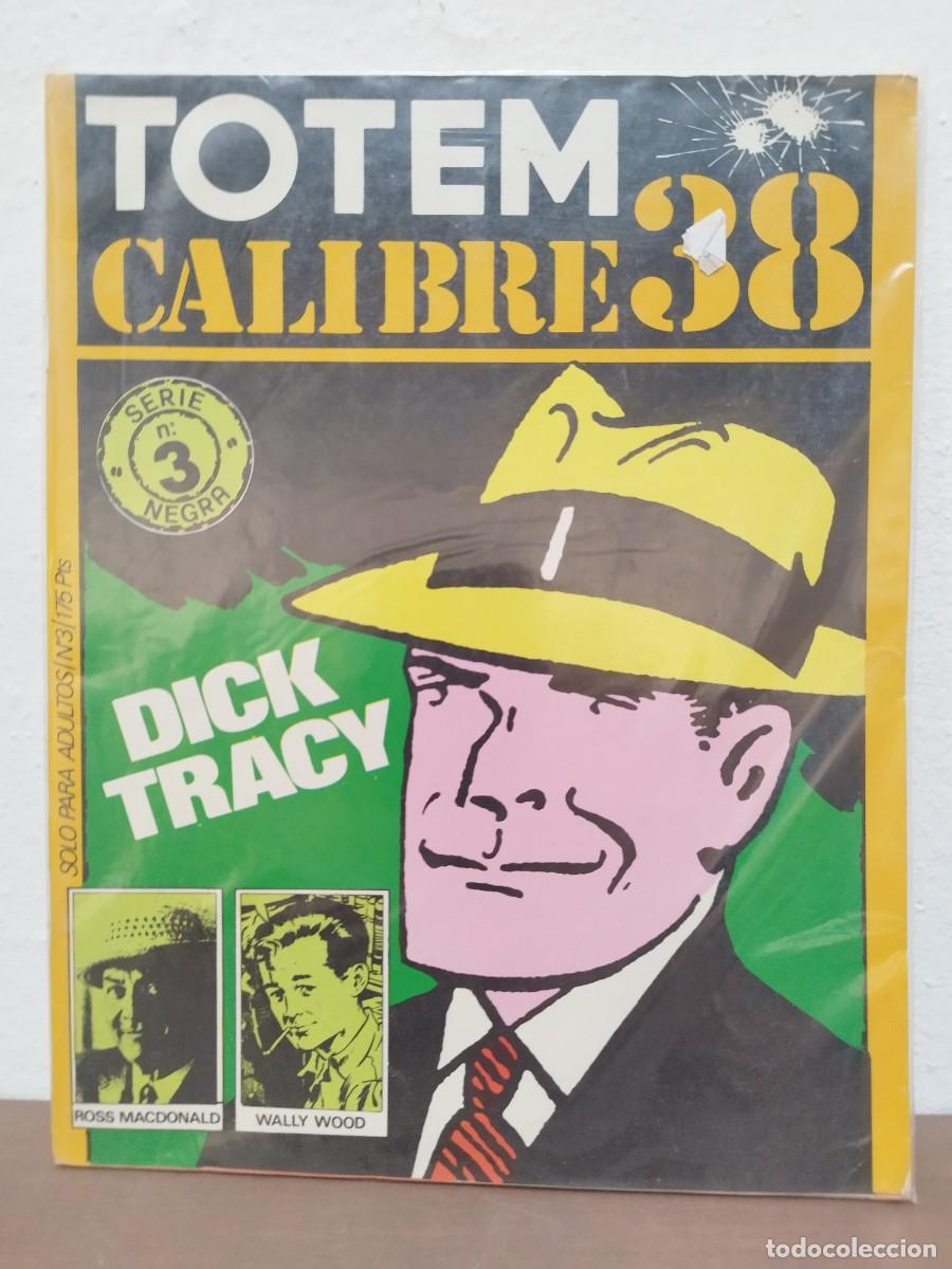 C&oacute;mics: REVISTA TOTEM CALIBRE 38 N&ordm; 3 - SERIE NEGRA: DICK TRACY, WALLY WOOD - NUEVA FRONTERA