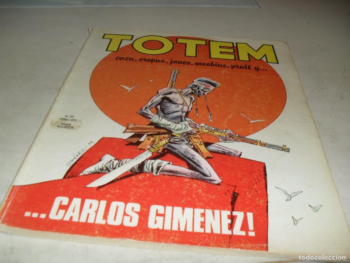 C&oacute;mics: TOTEM N&ordm; 23,CON KOOLAU EL LEPROSO,DE CARLOS GIMENEZ.DE 73.NUEVA FRONTERA,1977