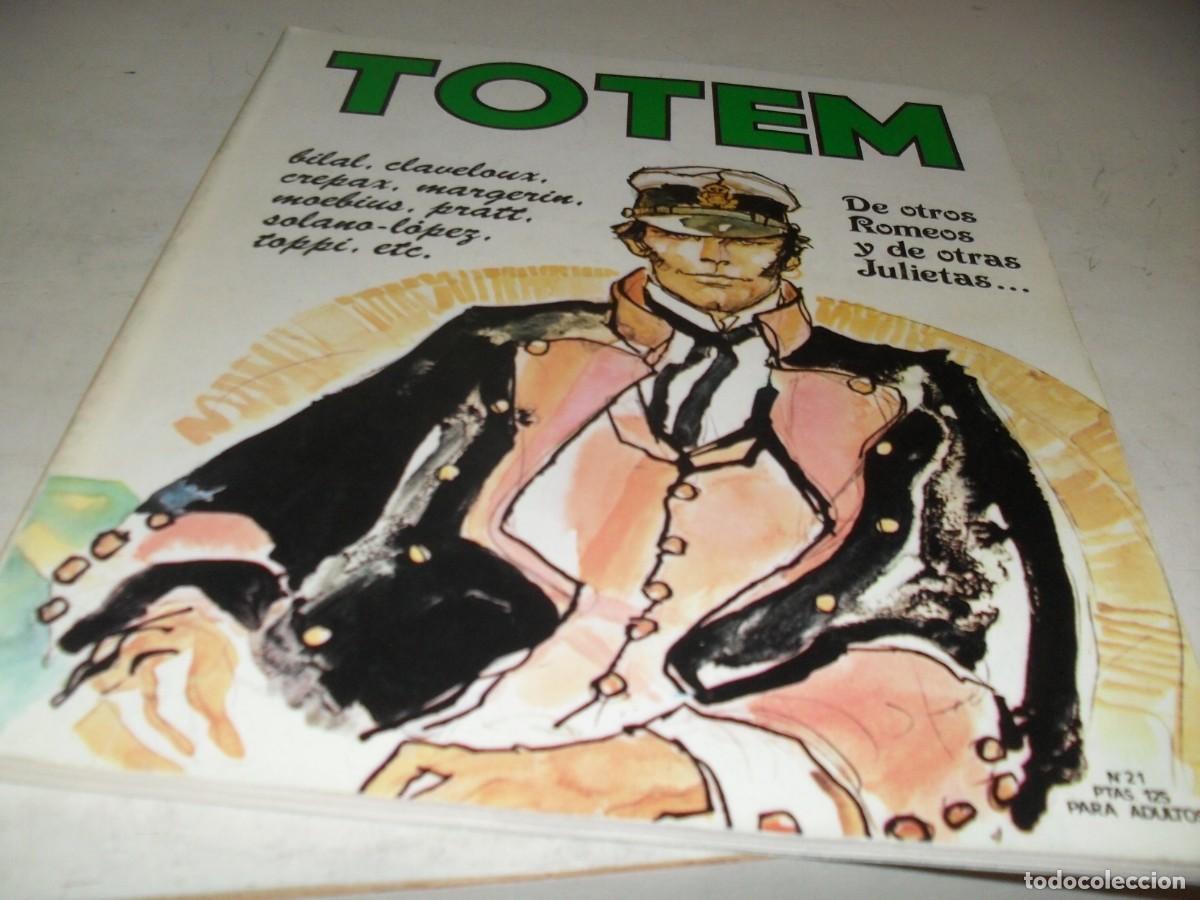 C&oacute;mics: TOTEM N&ordm; 21,CON HISTORIA TRISTE,DE FRANCISCO SOLANO.DE 73.NUEVA FRONTERA,1977