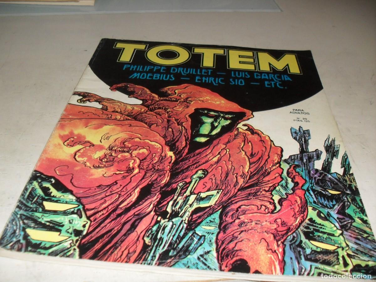 C&oacute;mics: TOTEM N&ordm; 20,CON EL ARTEFACTO,DE MOEBIUS.DE 73.NUEVA FRONTERA,1977