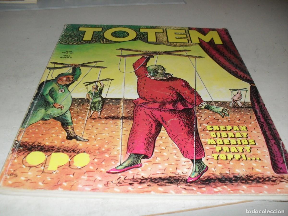 Comics: TOTEM N&ordm; 19,CON VALENTINA,DE GUIDO CREPAX.DE 73.NUEVA FRONTERA,1977
