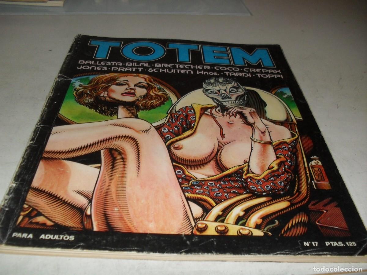 Fumetti: TOTEM N&ordm; 17,CON VALENTINA DE GUIDO CREPAX.DE 73.NUEVA FRONTERA,1977