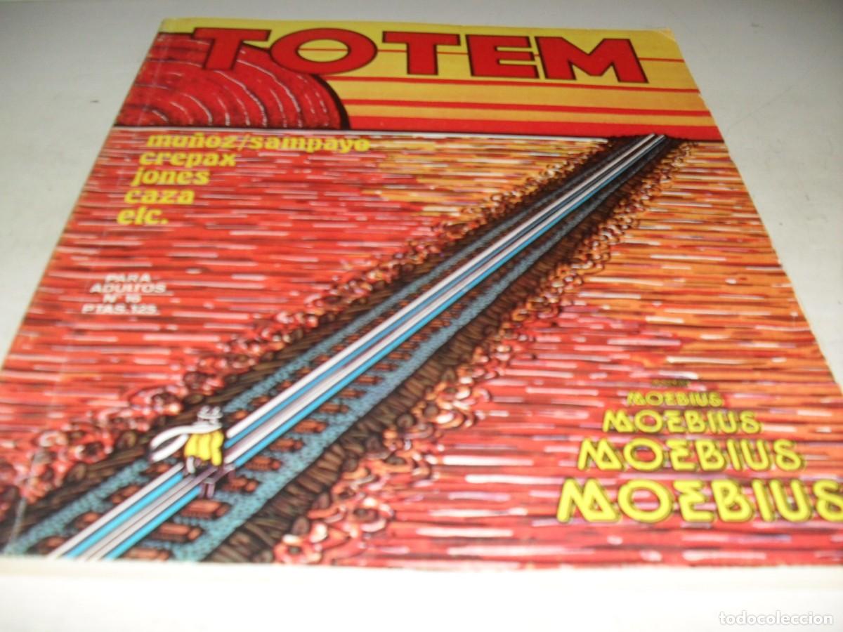 Comics: TOTEM N&ordm; 16,CON INTERESANTE ENTREVISTA A MU&Ntilde;OZ Y SAMPAYO.DE 73.NUEVA FRONTERA,1977