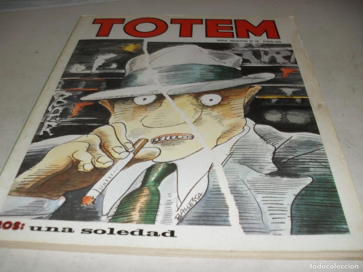 Comics: TOTEM N&ordm; 15,CON CORTO MALTES,DE HUGO PRATT.DE 73.NUEVA FRONTERA,1977