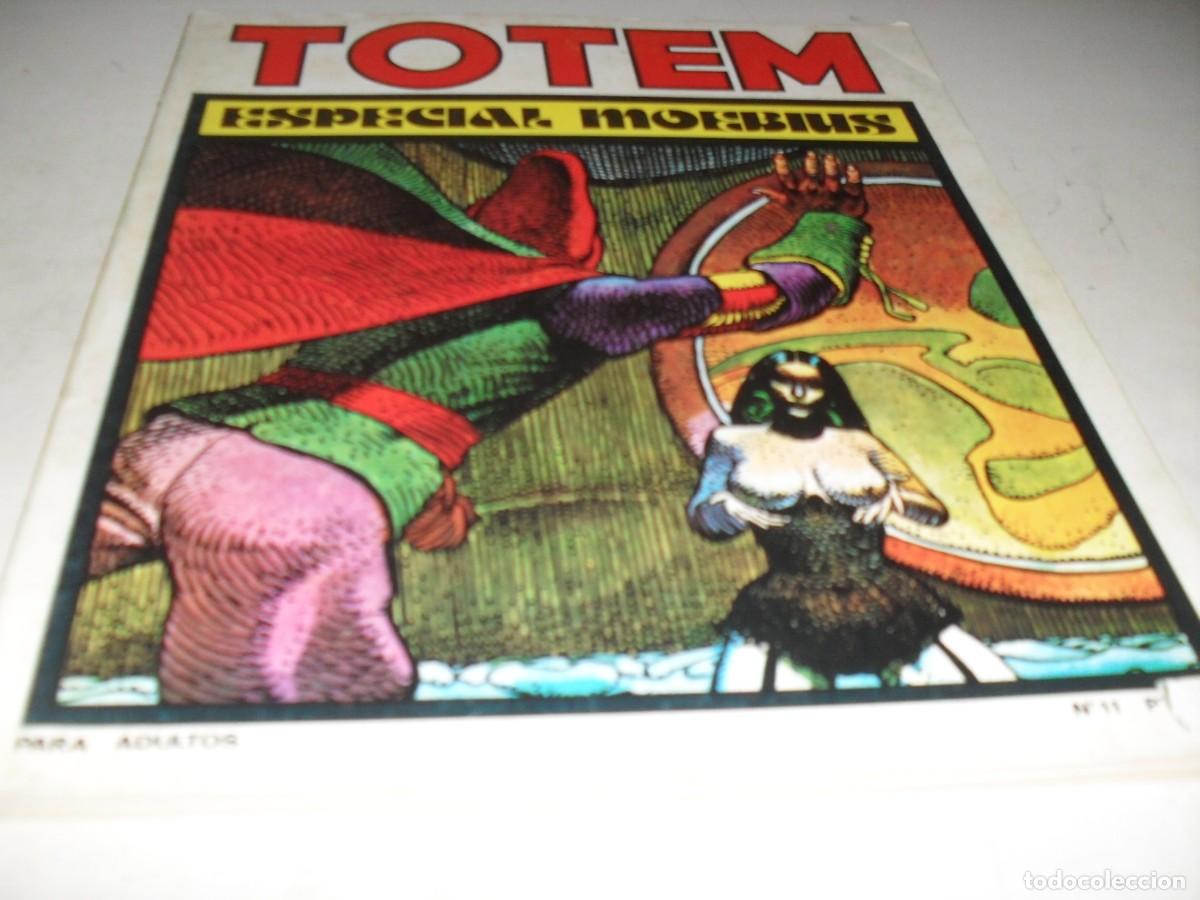 C&oacute;mics: TOTEM N&ordm; 11,N&ordm; ESPECIAL DEDICADO A MOEBIUS.DE 73.NUEVA FRONTERA,1977
