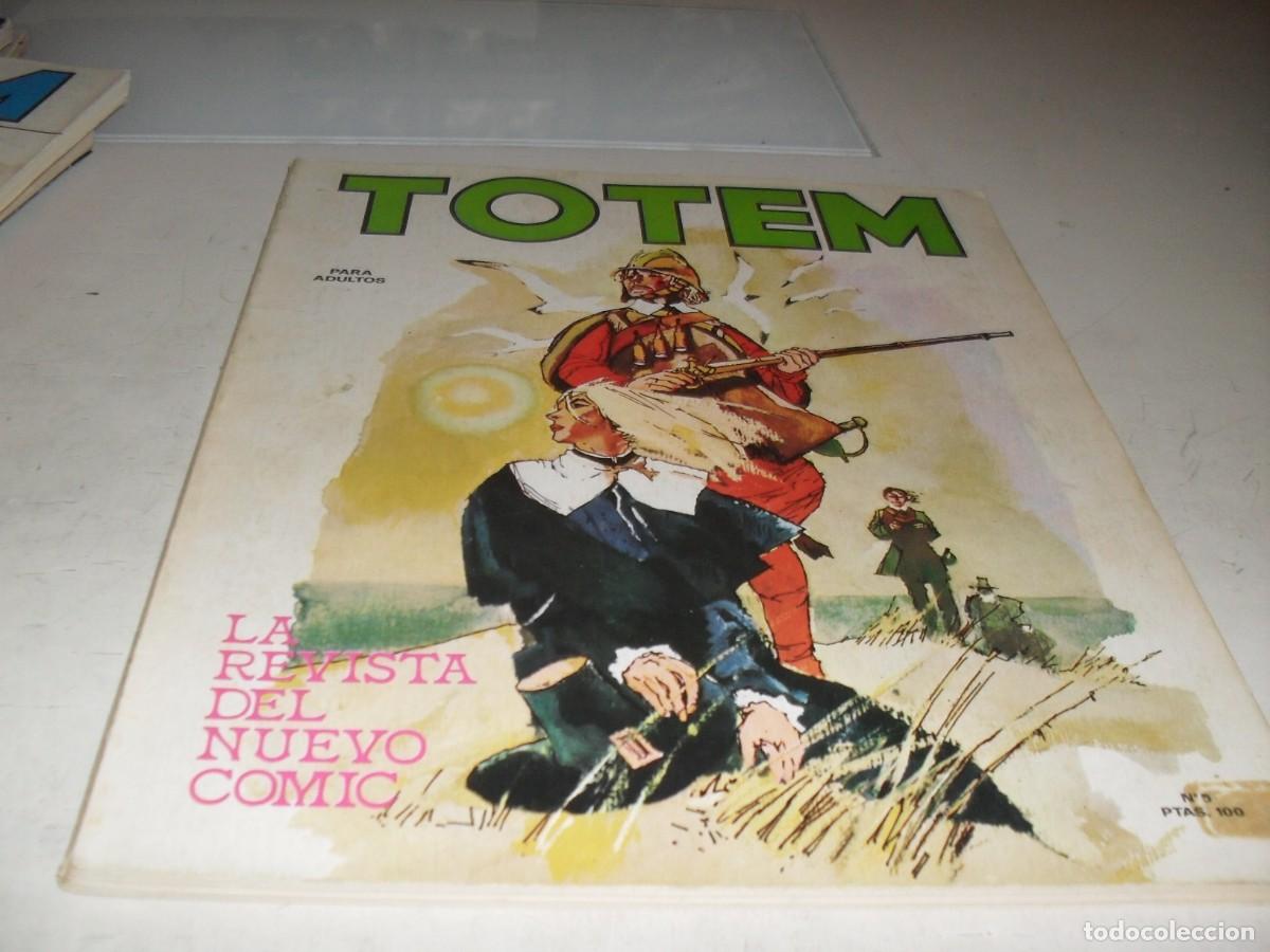 C&oacute;mics: TOTEM N&ordm; 5,PRIMEROS N&ordm;,CON LOS PROTECTORES,DE ALFONSO FONT.DE 73.NUEVA FRONTERA,1977