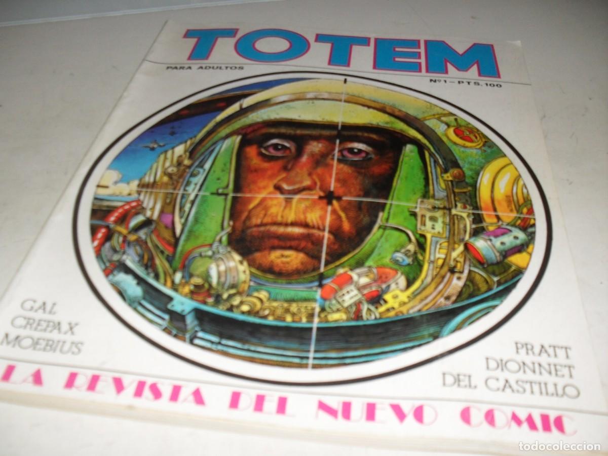 C&oacute;mics: TOTEM N&ordm; 1,EL PRIMERO,LA REVISTA DEL NUEVO COMIC.DE 73.NUEVA FRONTERA,1977
