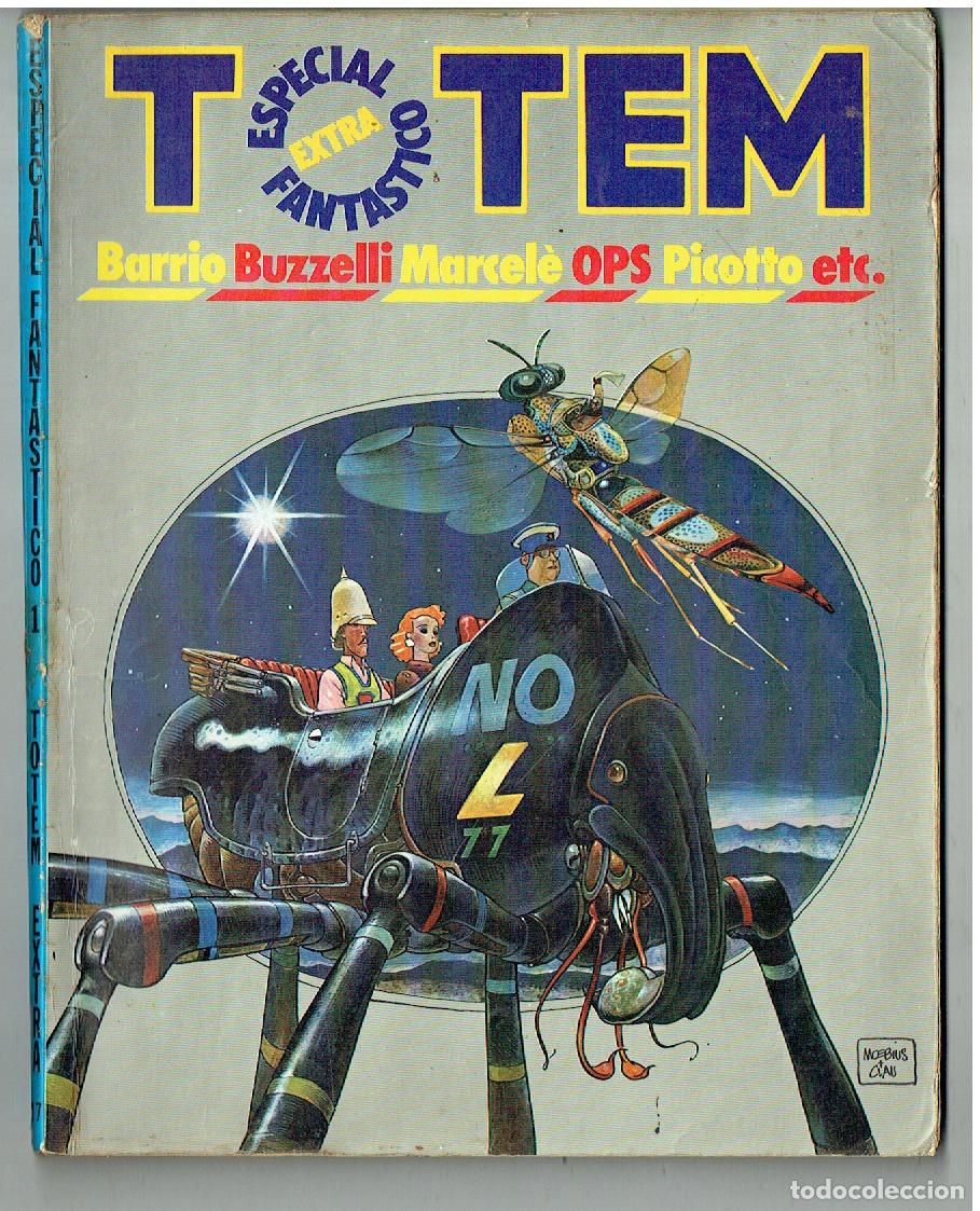 C&oacute;mics: TOTEM. EXTRA N&ordm; 17. ESPECIAL FANTASTICO. N&ordm; 1. NUEVA FRONTERA, 1977. (C/29 RUM)