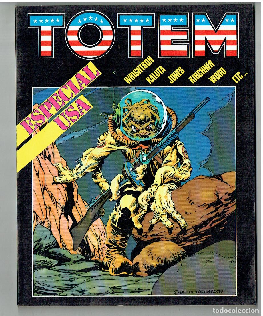C&oacute;mics: TOTEM. EXTRA N&ordm; 19. ESPECIAL USA. N&ordm; 6. NUEVA FRONTERA, 1977. (C/29 RUM)