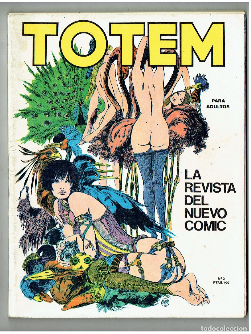 C&oacute;mics: TOTEM. LA REVISTA DELNUEVO COMIC. N&ordm; 2. NUEVA FRONTERA. 1977. (B/A10 RUM)