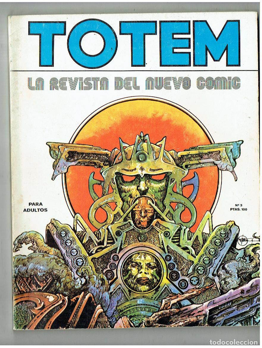 C&oacute;mics: TOTEM. LA REVISTA DEL NUEVO COMIC. N&ordm; 3. NUEVA FRONTERA. 1977. (B/A10 RUM)