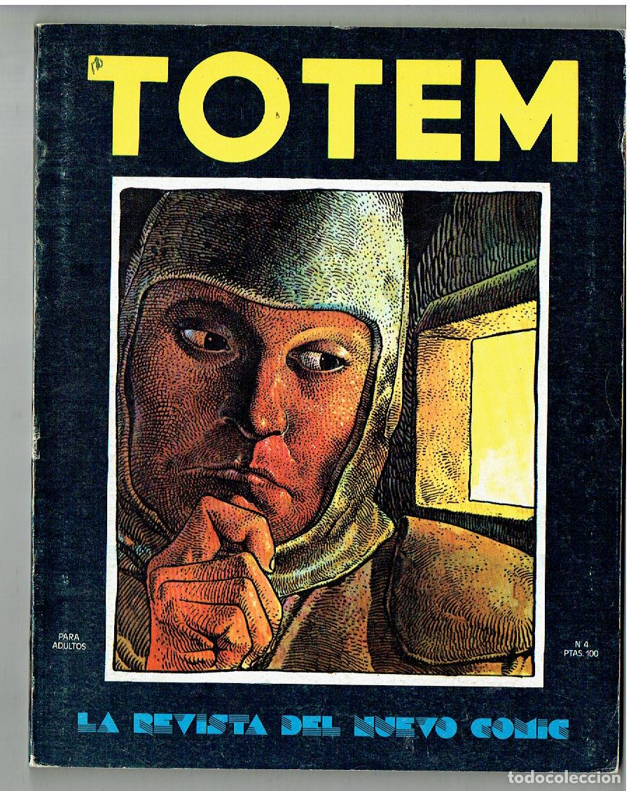 C&oacute;mics: TOTEM. LA REVISTA DEL NUEVO COMIC. N&ordm; 4. NUEVA FRONTERA. 1977. (B/A10 RUM)
