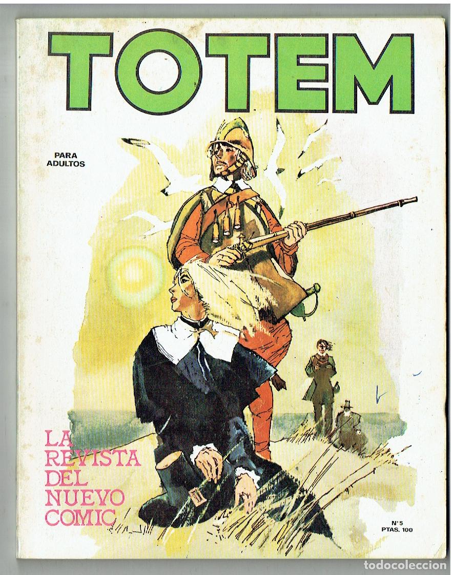 C&oacute;mics: TOTEM. LA REVISTA DEL NUEVO COMIC. N&ordm; 5. NUEVA FRONTERA. 1977. (B/A10 RUM)