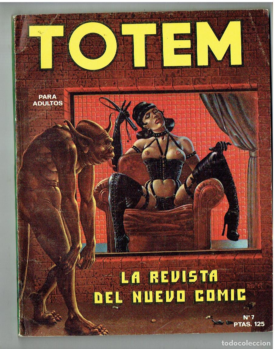 C&oacute;mics: TOTEM. LA REVISTA DEL NUEVO COMIC. N&ordm; 7. NUEVA FRONTERA. 1977. (B/A10 RUM)