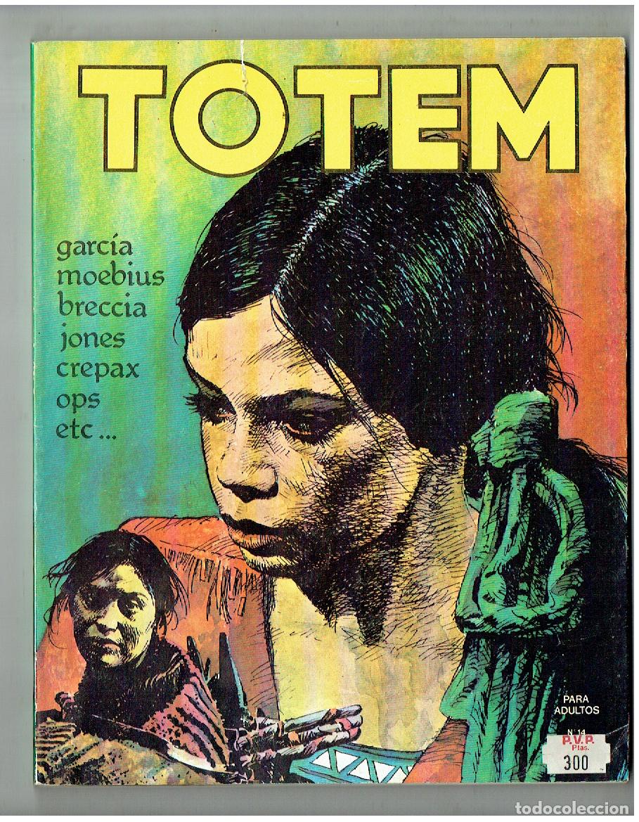 C&oacute;mics: TOTEM. LA REVISTA DEL NUEVO COMIC. N&ordm; 14. NUEVA FRONTERA. 1977. (B/A10 RUM)