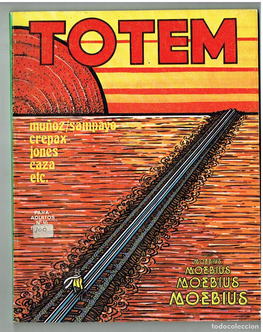 C&oacute;mics: TOTEM. LA REVISTA DEL NUEVO COMIC. N&ordm; 16. NUEVA FRONTERA. 1977. (B/A10 RUM)
