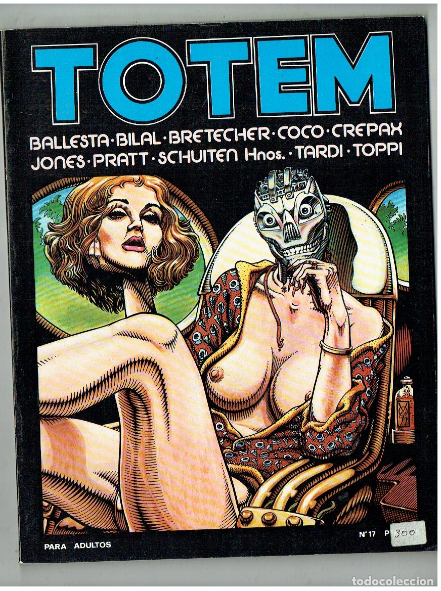 C&oacute;mics: TOTEM. LA REVISTA DEL NUEVO COMIC. N&ordm; 17. NUEVA FRONTERA. 1977. (B/A10 RUM)