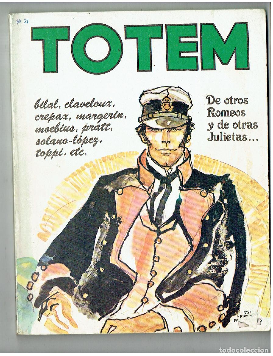 C&oacute;mics: TOTEM. LA REVISTA DEL NUEVO COMIC. N&ordm; 21. NUEVA FRONTERA. 1977. (B/A10 RUM)