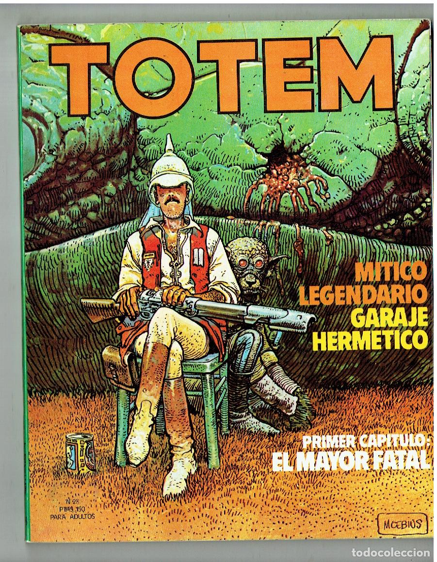 C&oacute;mics: TOTEM. LA REVISTA DEL NUEVO COMIC. N&ordm; 28. NUEVA FRONTERA. 1977. (B/A10 RUM)