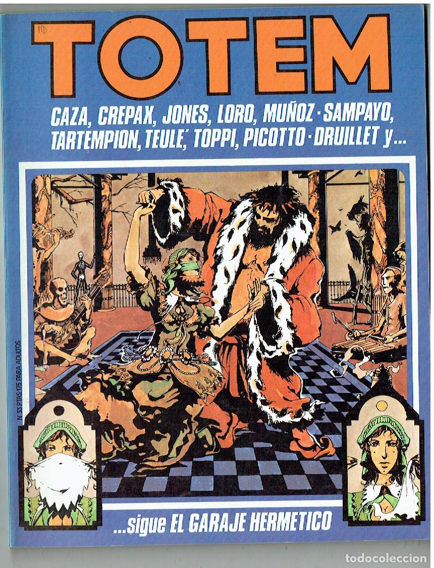 C&oacute;mics: TOTEM. LA REVISTA DEL NUEVO COMIC. N&ordm; 33. NUEVA FRONTERA. 1977. (B/A10 RUM)