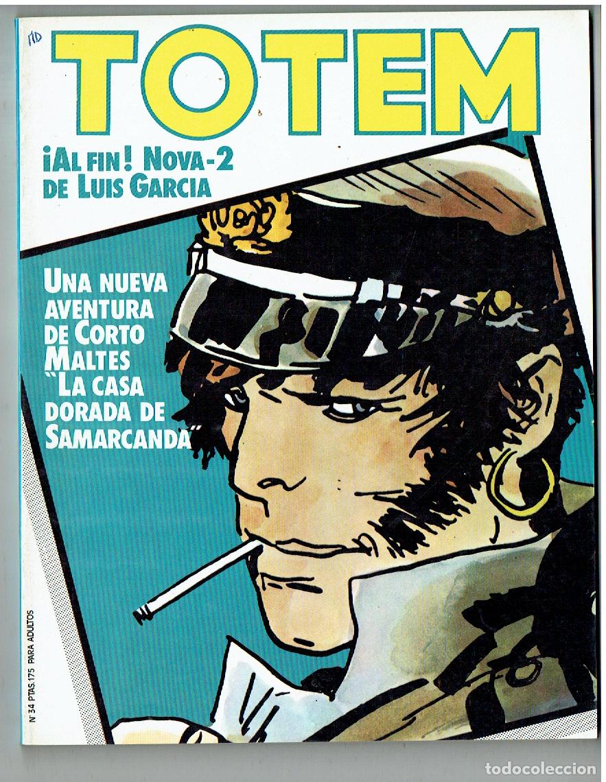 C&oacute;mics: TOTEM. LA REVISTA DEL NUEVO COMIC. N&ordm; 34. NUEVA FRONTERA. 1977. (B/A10 RUM)