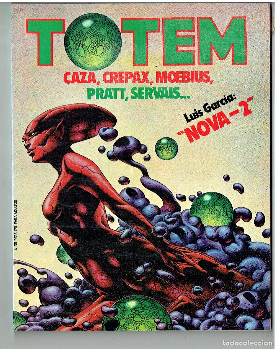 C&oacute;mics: TOTEM. LA REVISTA DEL NUEVO COMIC. N&ordm; 35. NUEVA FRONTERA. 1977. (B/A10 RUM)