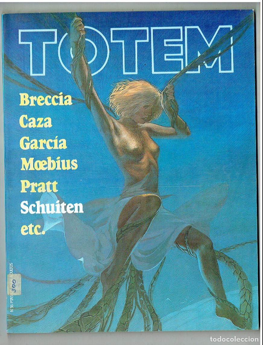 C&oacute;mics: TOTEM. LA REVISTA DEL NUEVO COMIC. N&ordm; 36. NUEVA FRONTERA. 1977. (B/A10 RUM)