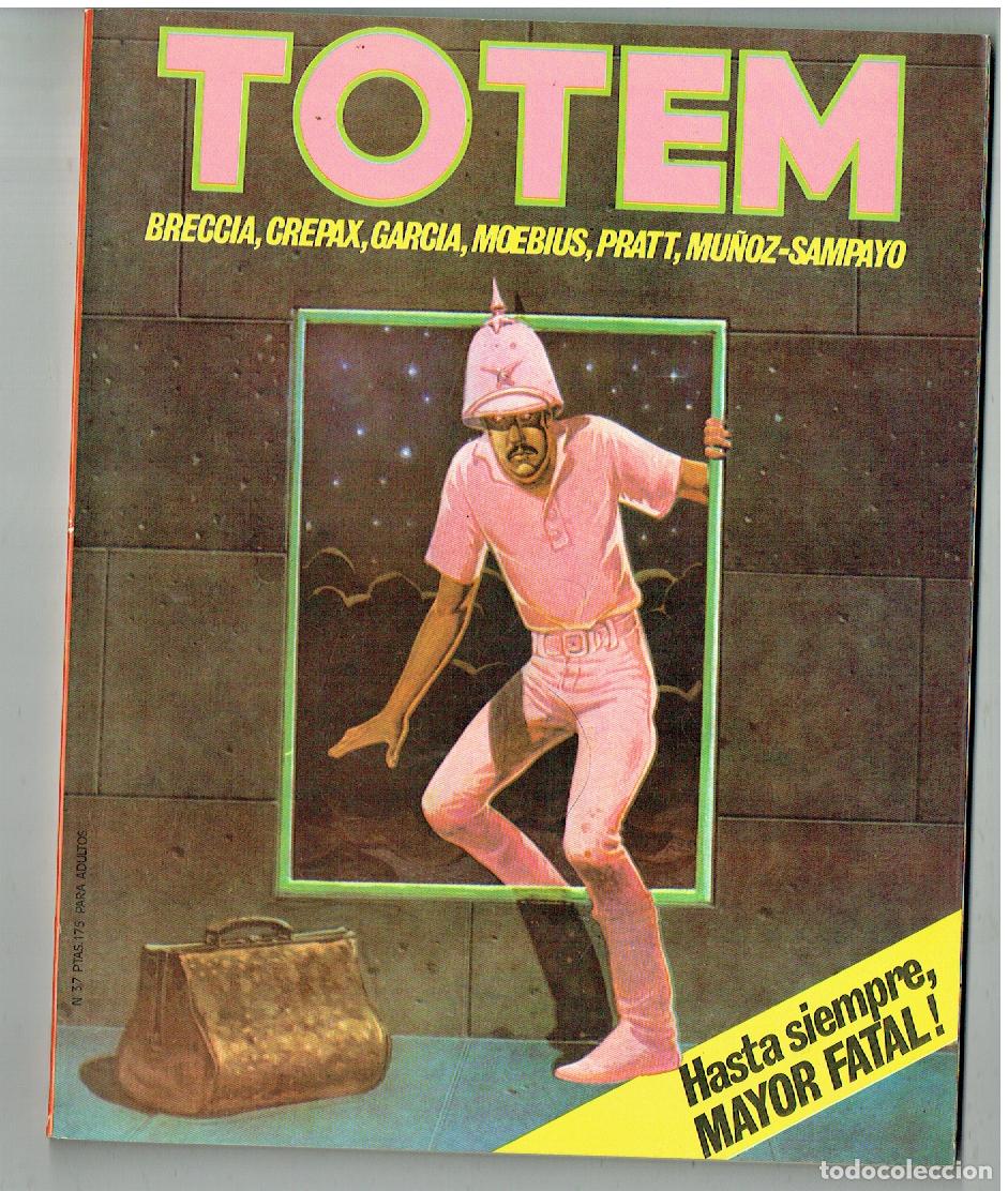 C&oacute;mics: TOTEM. LA REVISTA DEL NUEVO COMIC. N&ordm; 37. NUEVA FRONTERA. 1977. (B/A10 RUM)