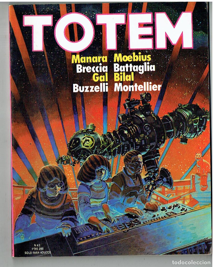 C&oacute;mics: TOTEM. LA REVISTA DEL NUEVO COMIC. N&ordm; 42. NUEVA FRONTERA. 1977. (B/A10 RUM)