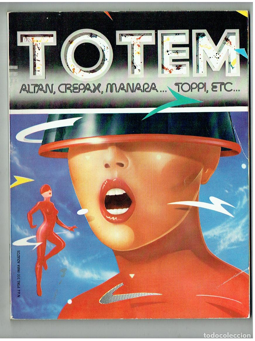 C&oacute;mics: TOTEM. LA REVISTA DEL NUEVO COMIC. N&ordm; 44. NUEVA FRONTERA. 1977. (B/A10 RUM)