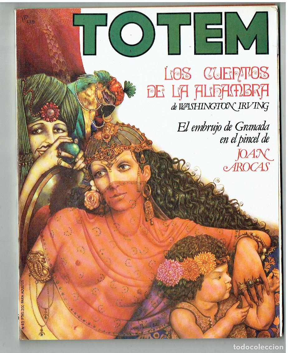 C&oacute;mics: TOTEM. LA REVISTA DEL NUEVO COMIC. N&ordm; 45. NUEVA FRONTERA. 1977. (B/A10 RUM)