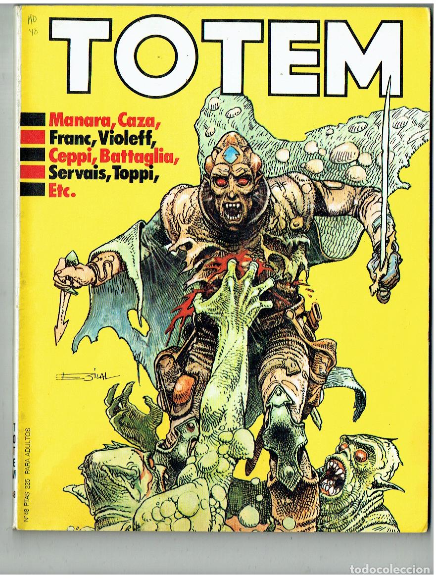 C&oacute;mics: TOTEM. LA REVISTA DEL NUEVO COMIC. N&ordm; 48. NUEVA FRONTERA. 1977. (B/A10 RUM)