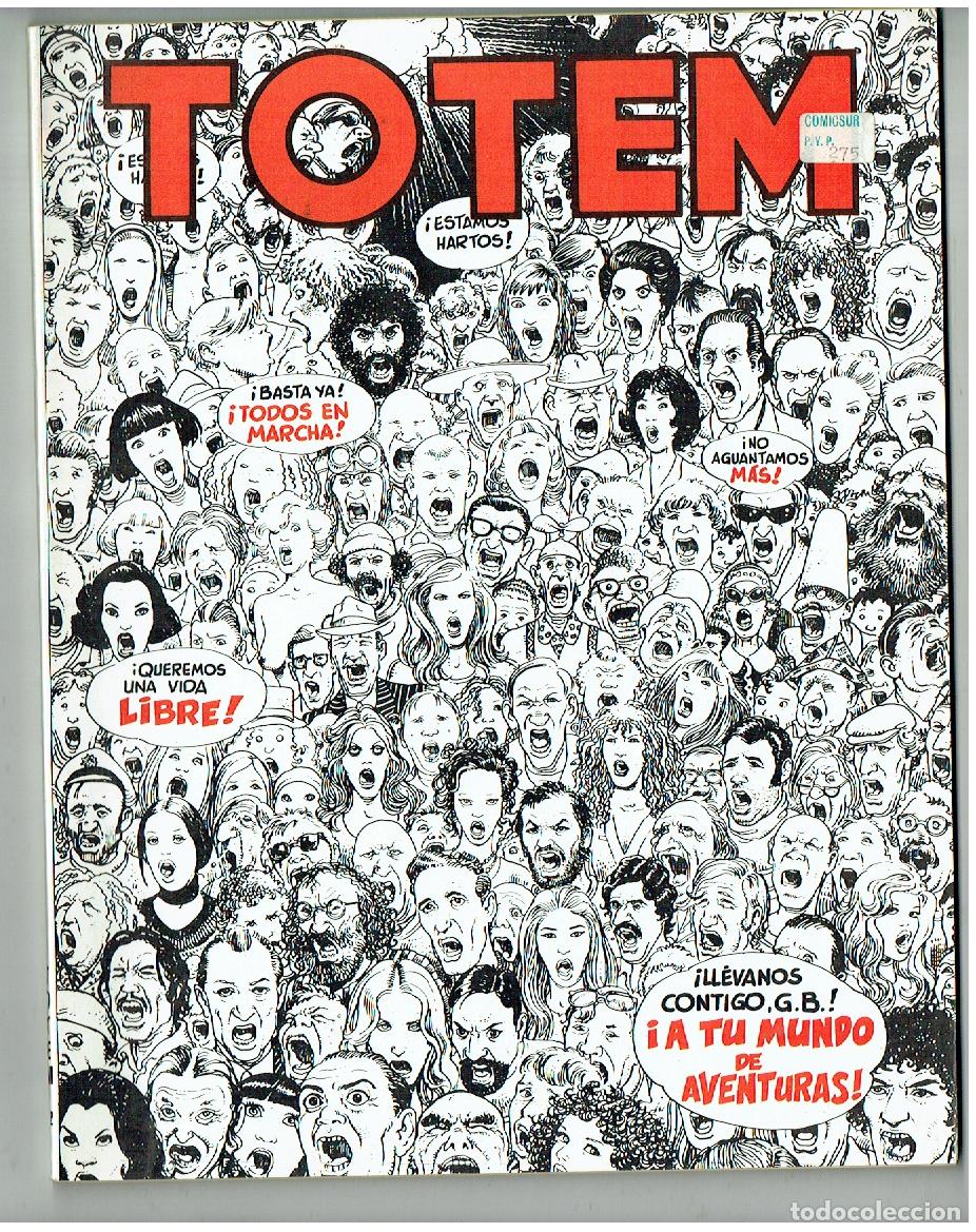 C&oacute;mics: TOTEM. LA REVISTA DEL NUEVO COMIC. N&ordm; 52. NUEVA FRONTERA. 1977. (B/A10 RUM)
