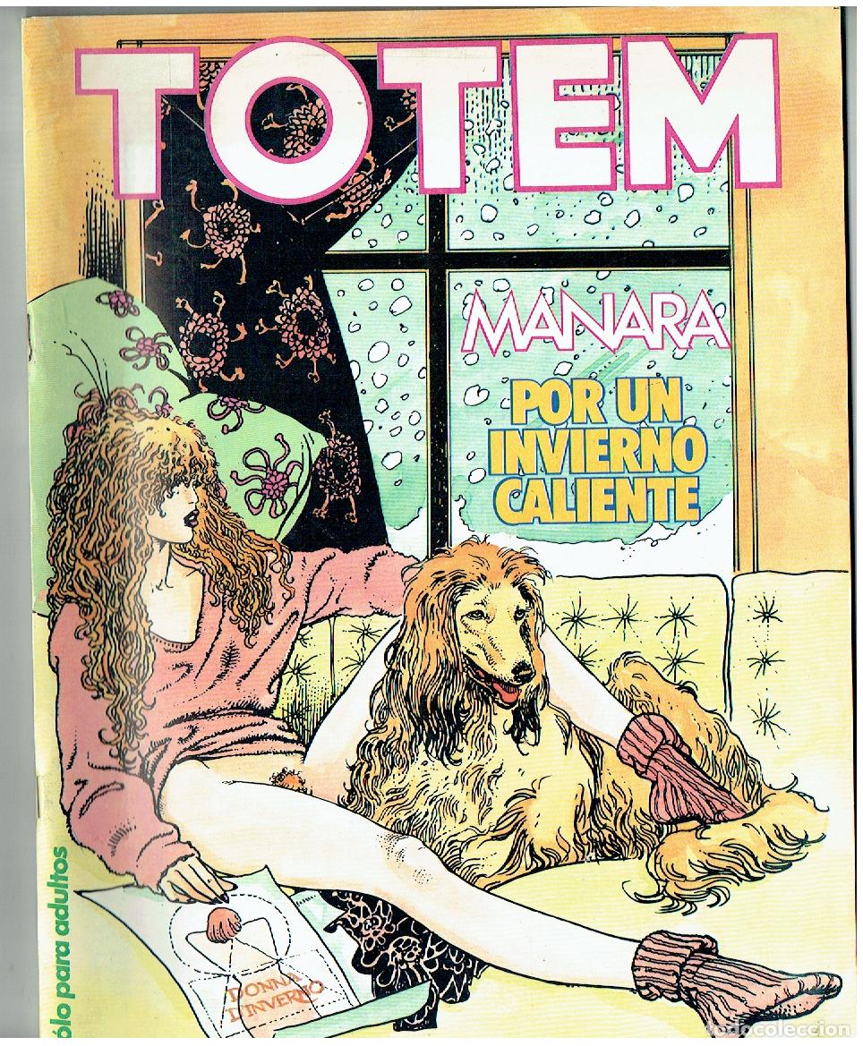 C&oacute;mics: TOTEM. N&ordm; 62. MANARA, POR UN INVIERNO CALIENTE. SOLO PARA ADULTOS. NUEVA FRONTERA. 1977. (B/A10 RUM)