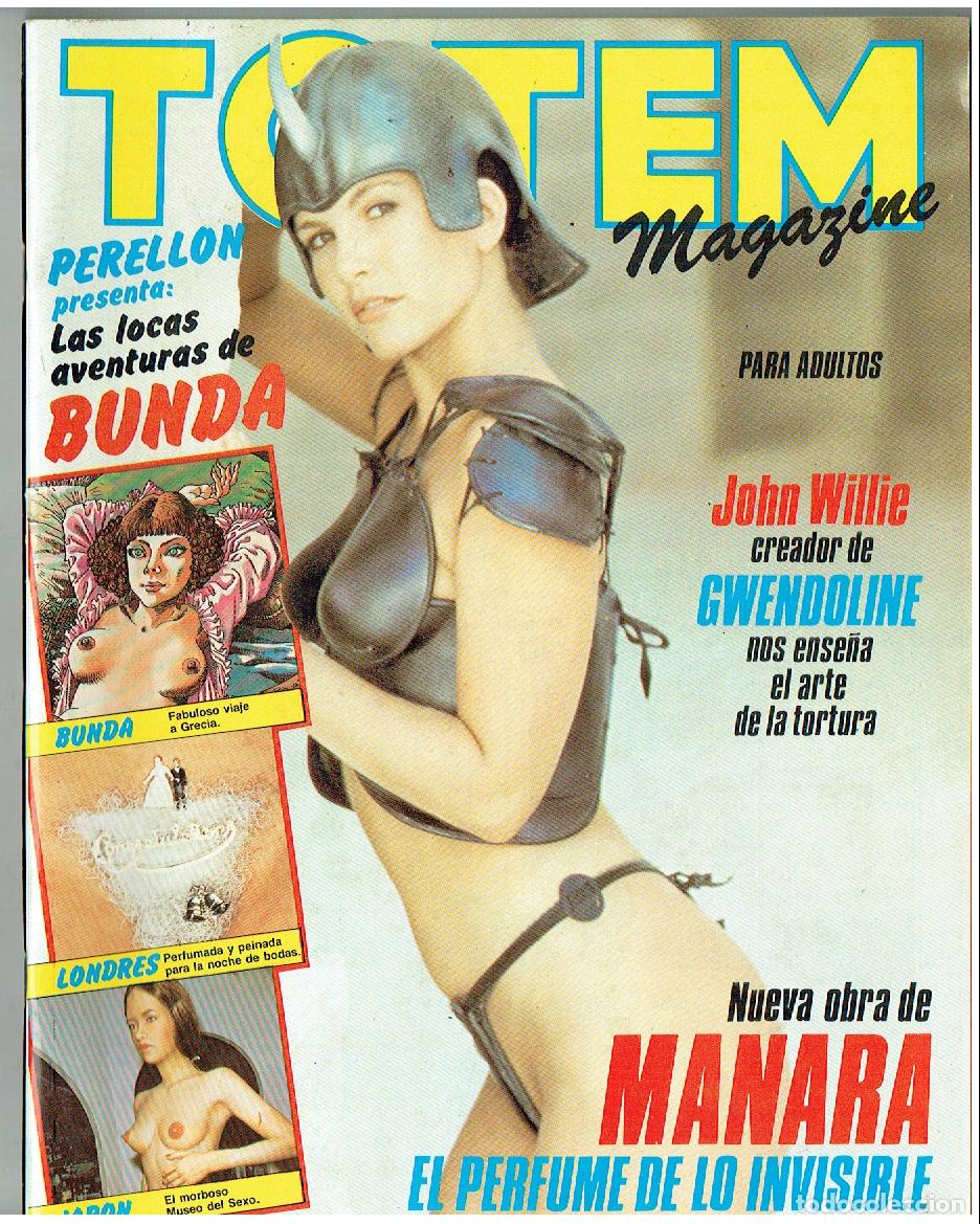 C&oacute;mics: TOTEM MAGAZINE. N&ordm; 66. MANARA. PARA ADULTOS. NUEVA FRONTERA. 1977. (B/A10 RUM)