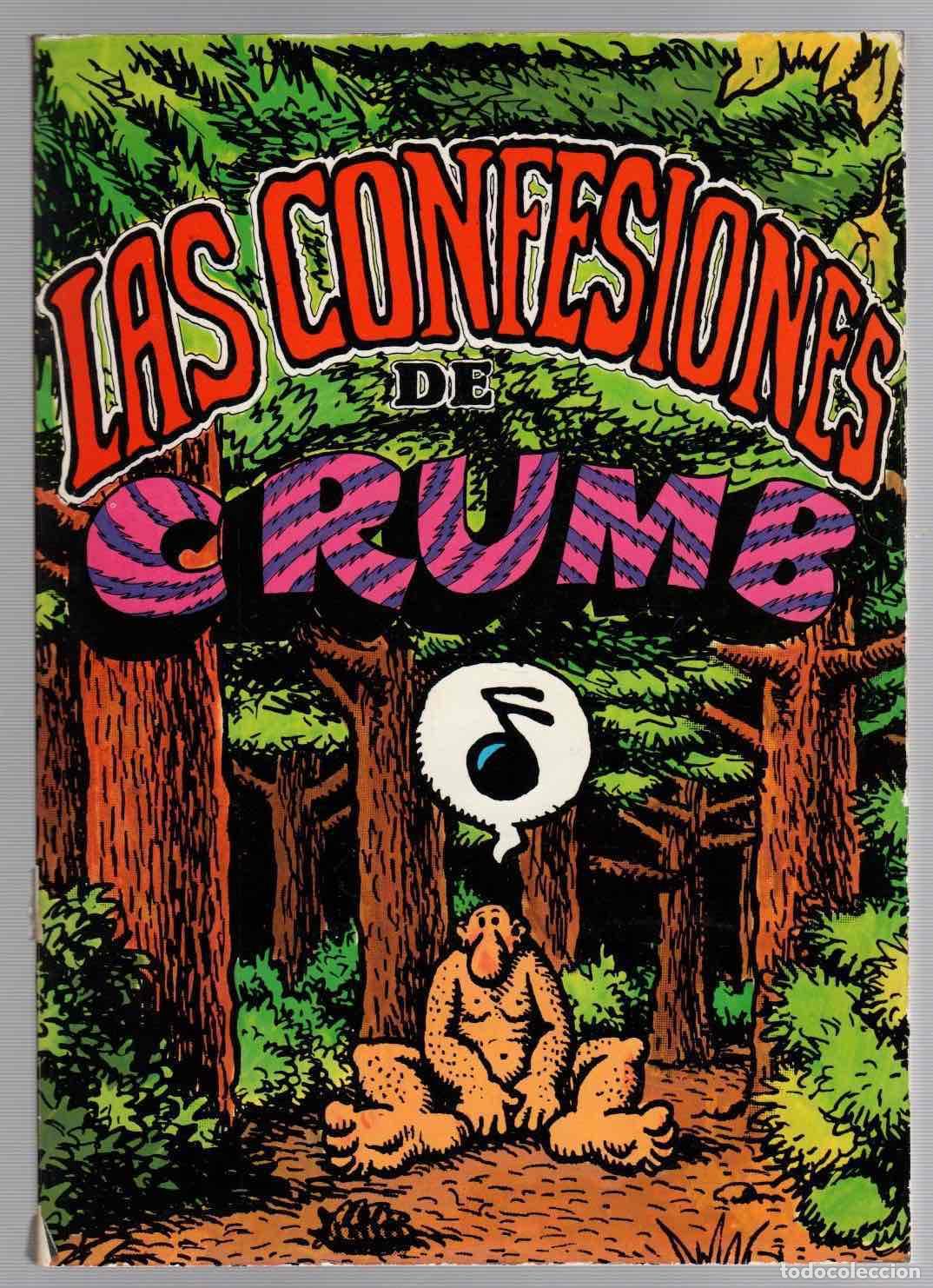 C&oacute;mics: LAS CONFESIONES DE CRUMB. JOSE RAMON ALDAZ. 1&ordf; EDICION, 1978