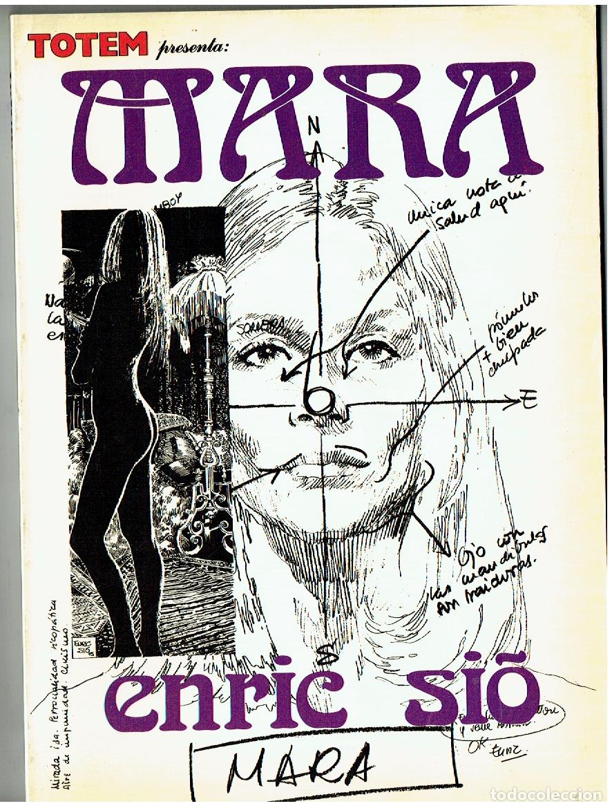 C&oacute;mics: TOTEM. N&ordm; 6. MARA. ENRIC SI&Oacute;. NUEVA FRONTERA, 1979. (B/A13 RUM)