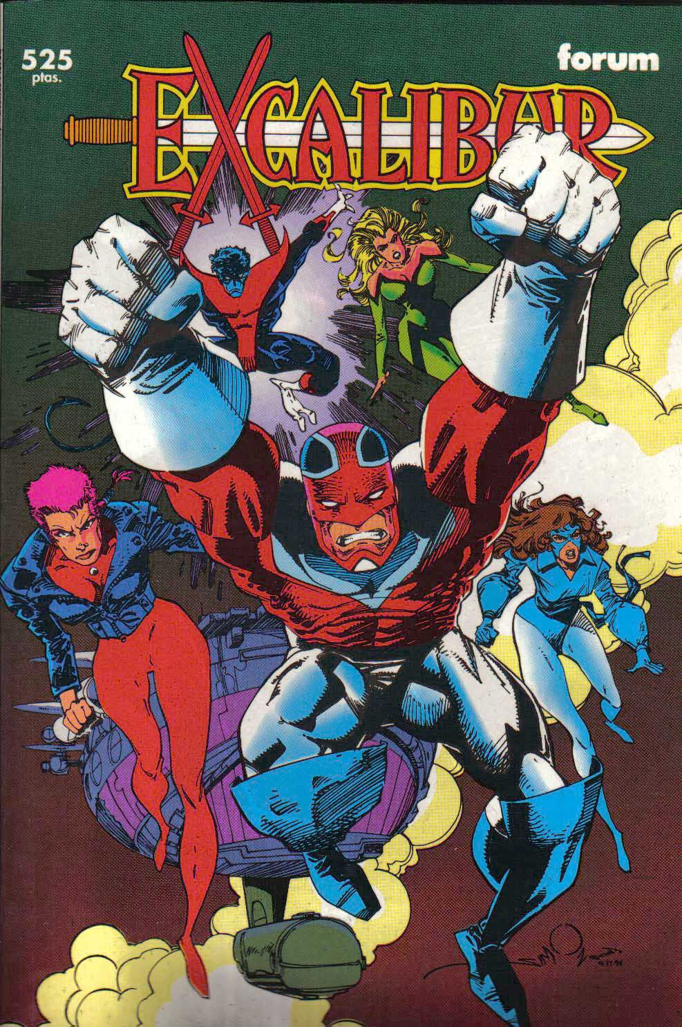 C&oacute;mics: EXCALIBUR N&ordm; 51. COMIC MARVEL - Foto 1